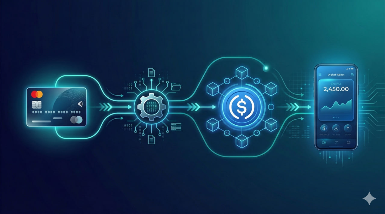 Card to Crypto Settlement Flow for SaaS