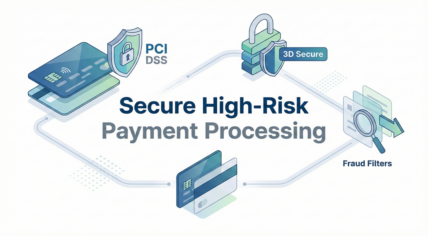Secure High-Risk Payment Processing: PCI, 3DS, HMAC & Risk Controls